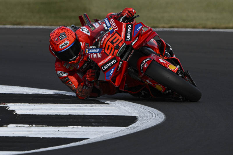 Fabio Quartararo durante le qualifiche MotoGP a Silverstone