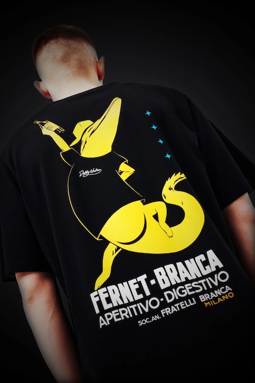 Fernet-Branca e Dolly Noire lo street wear incontra l’iconico amaro in una capsule 100% milanese