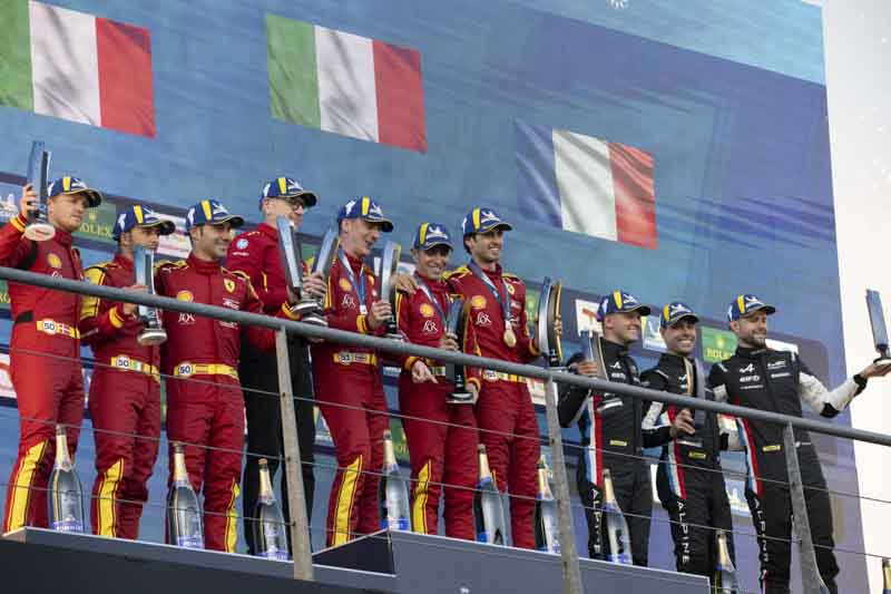Ferrari vince a Spa: doppietta storica nella 6 Ore del WEC 2025