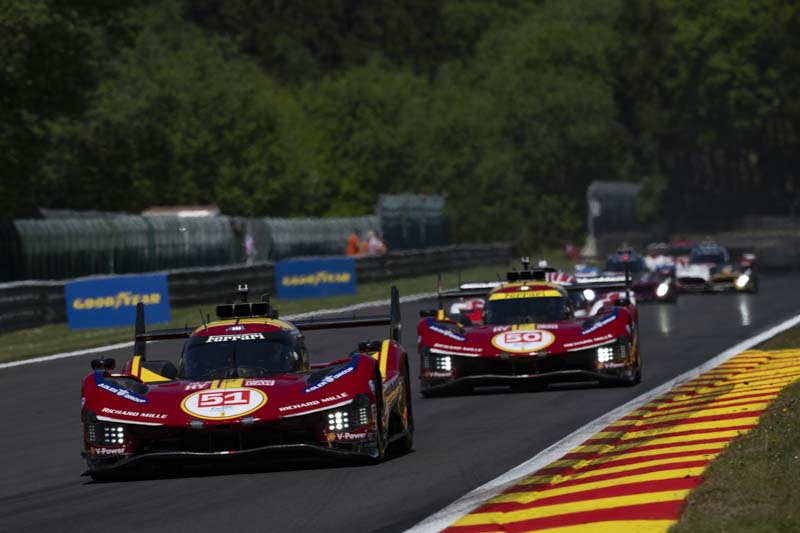 Ferrari vince a Spa: doppietta storica nella 6 Ore del WEC 2025