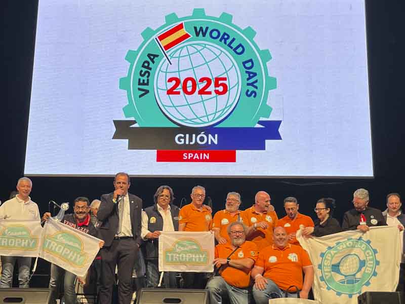 I Vespa World Days 2025 quattro giorni a Gijón