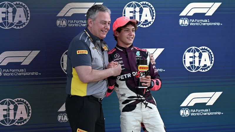 Kimi Antonelli il giovane prodigio Mercedes ha conquistato la pole al GP di Miami