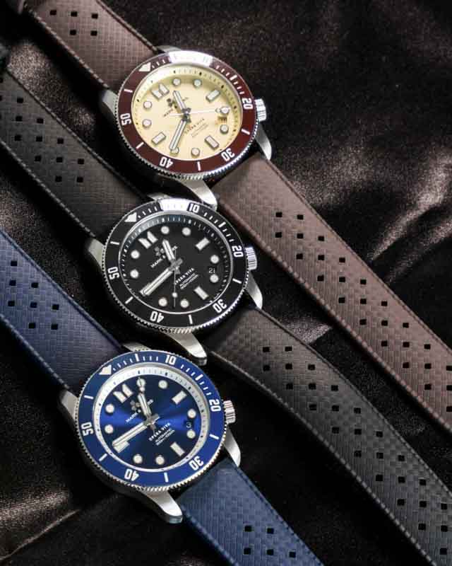 Mark & Mors orologi tre diver per raccontare un territorio e una passione