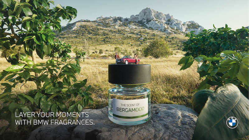 Profumi BMW AMBERNESS e BERGAMOOD la gioia di vivere in una fragranza