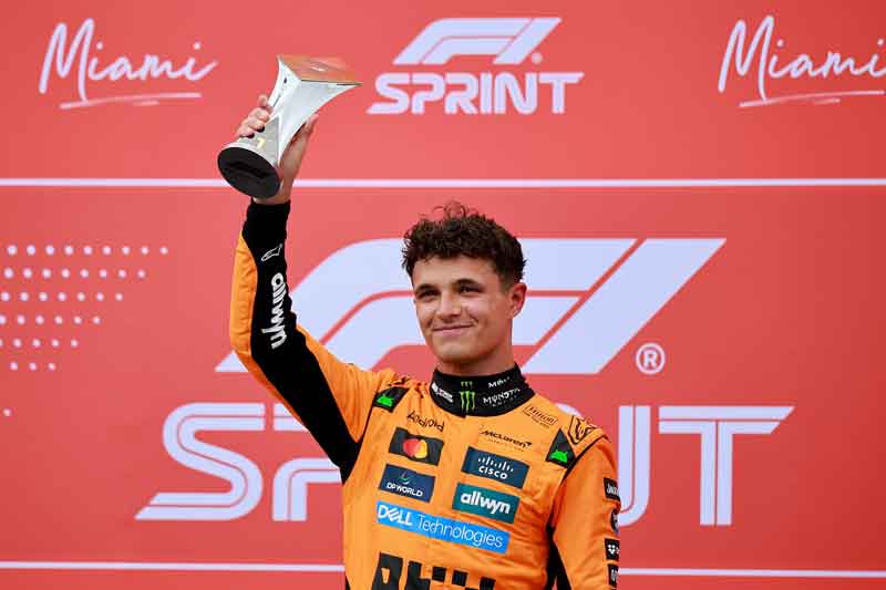 Rimonta Hamilton conquista il podio nella Sprint Race del GP di Miami
