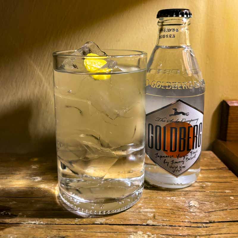 Cocktail Esotici con Yuzu e Wasabi la Soda e la Tonica firmate Goldberg