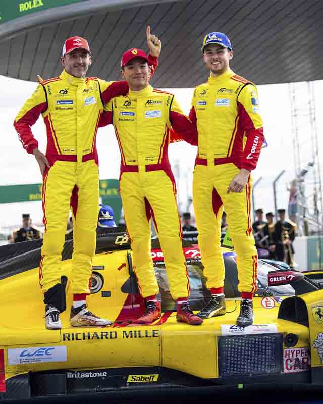Ferrari trionfa alla 24 Ore di Le Mans 2025 un successo firmato AF Corse
