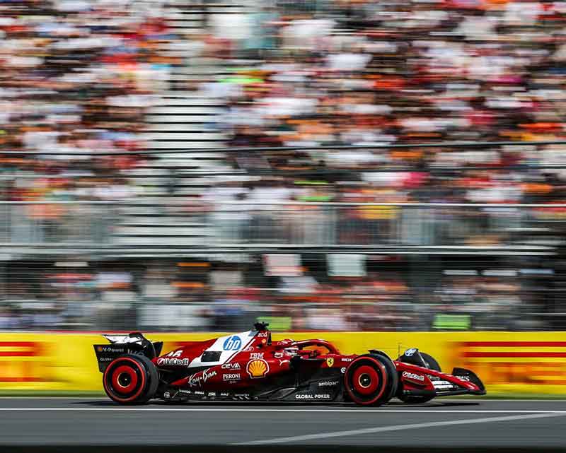 La griglia di partenza del GP del Canada Russell in pole Ferrari in affanno