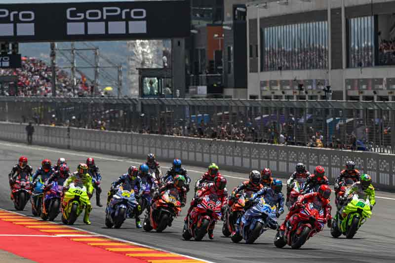 Marc Marquez e il team Ducati dominano il GP di Aragon
