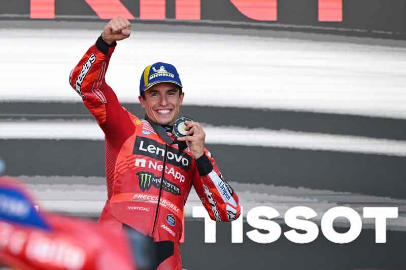 Marc Marquez e il team Ducati dominano il GP di Aragon
