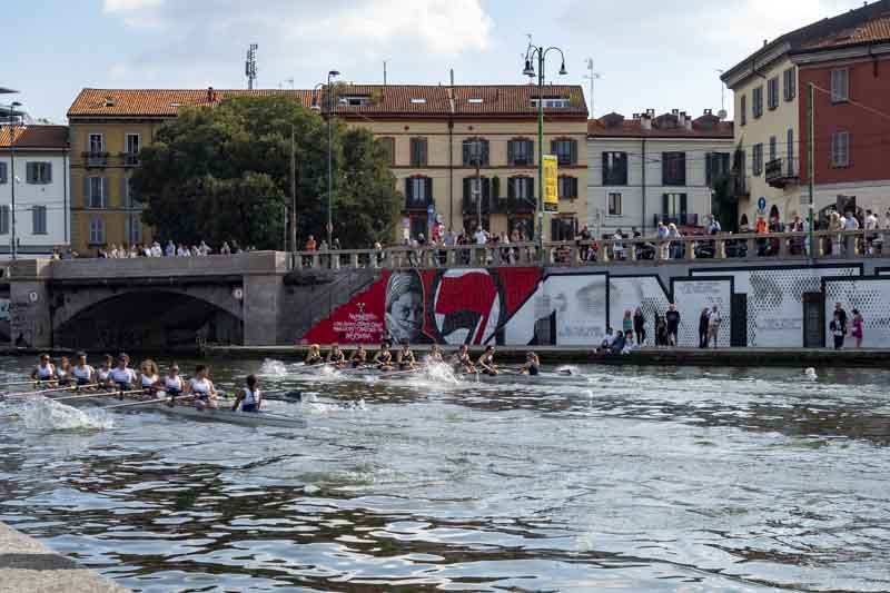 Canottaggio a Milano, la Darsena celebra la prima Rowing Cup internazionale di Brooks Brothers