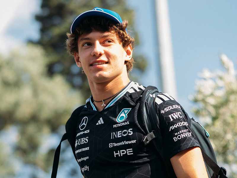 Kimi Antonelli arriva a Baku senza cambiare approccio: «Continuiamo ad alzare l’asticella»