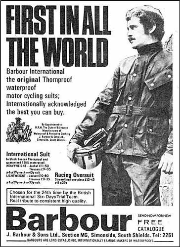 Barbour International: la giacca da moto di Steve McQueen