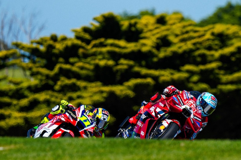 Marco Bezzecchi in teste nel venerdì del GP d’Australia