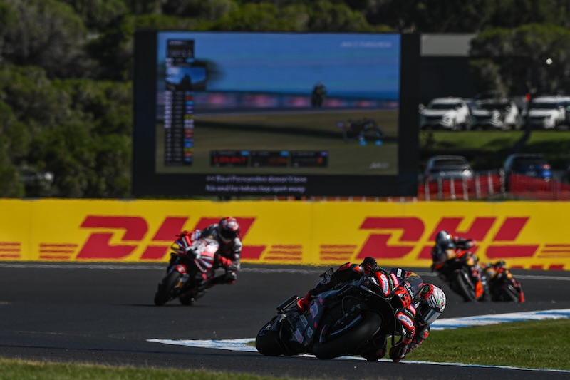 Marco Bezzecchi in teste nel venerdì del GP d’Australia
